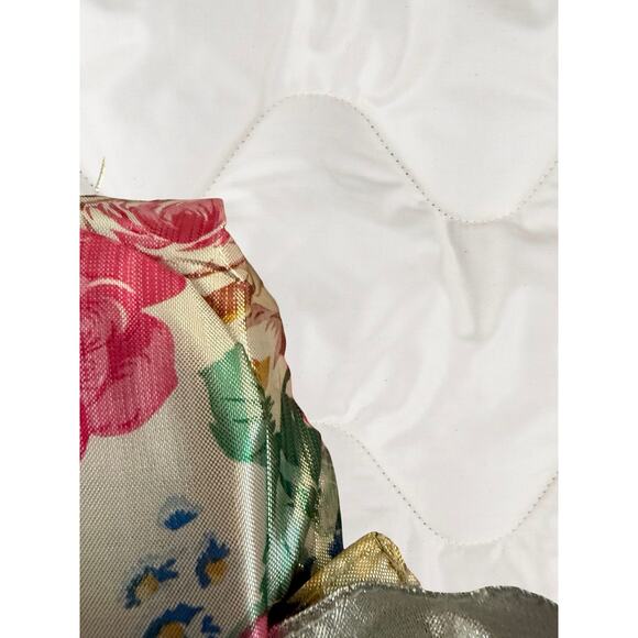 Vintage Harlequin Porcelain Doll Head w/Fabric Collar & Headp - Picture 7 of 7